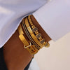 Four Layer Buckle Bracelet