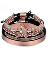 CROWN Bracelet Set 4 Piece (UNISEX)