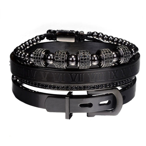 Four Layer Buckle Bracelet